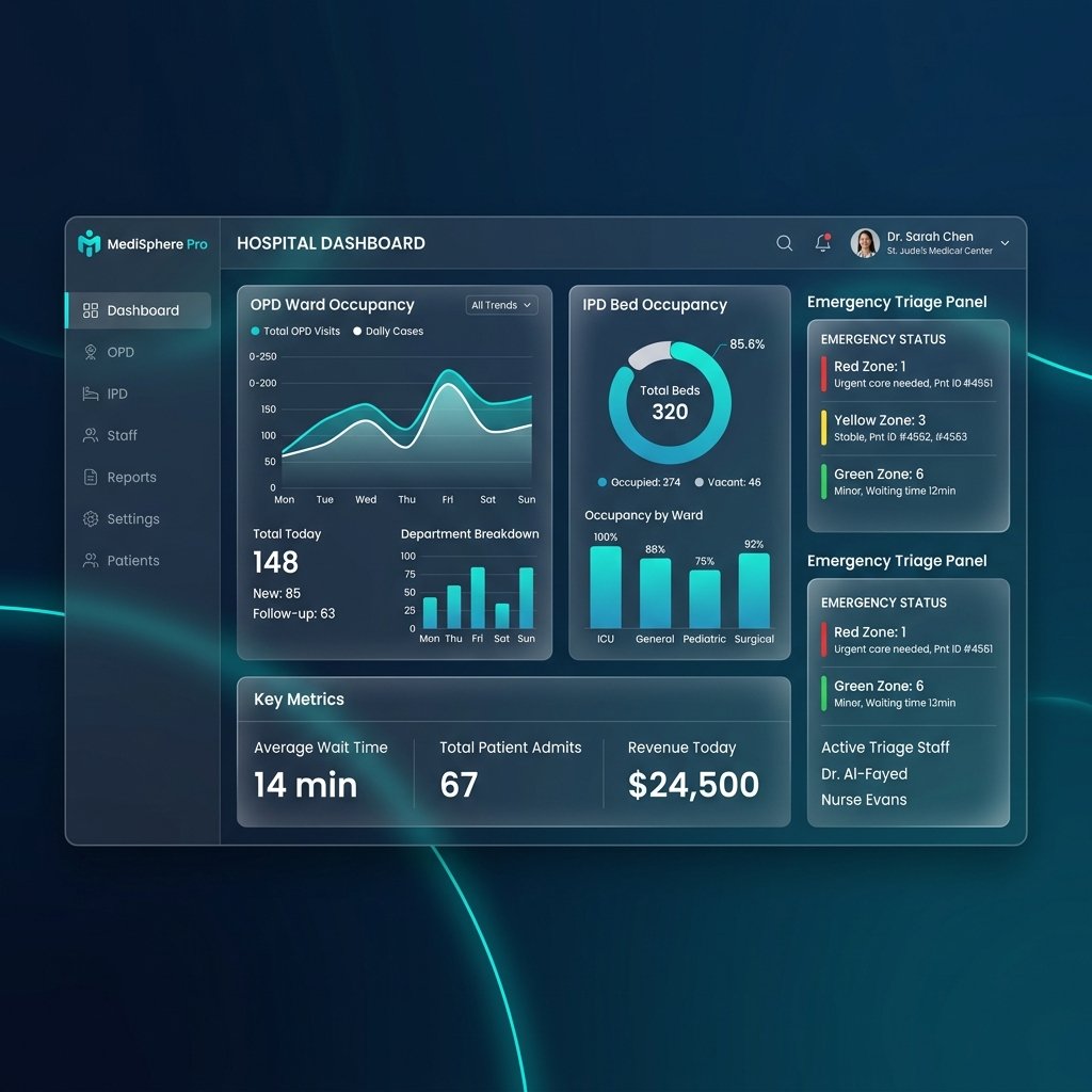 HospitalOS Dashboard
