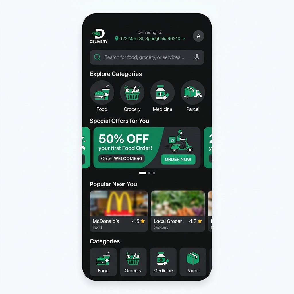 NexteraMart App Mockup